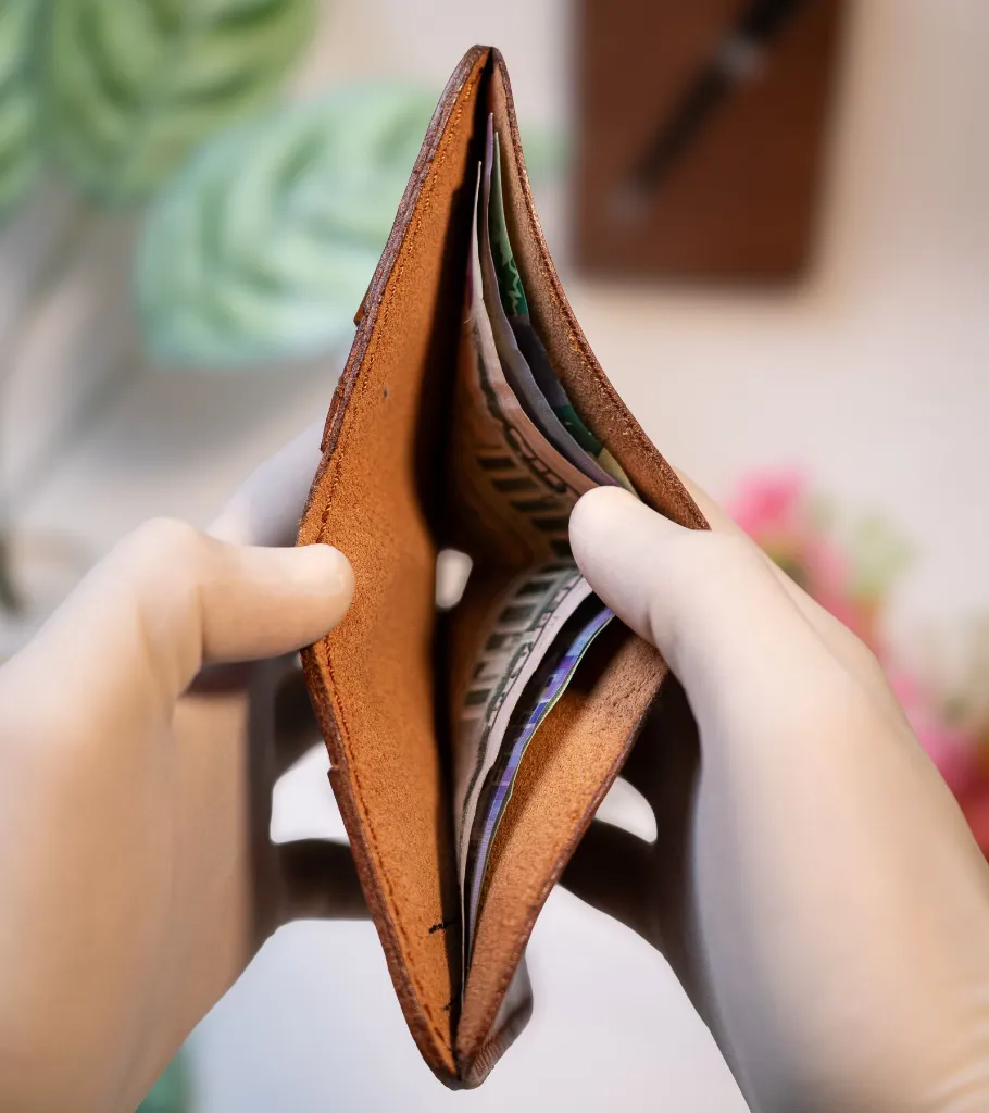 Website Pic-88 Vertical-Open View- Bifold Wallet (Tan) (1600 x 1800 px).webp