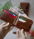 Website Pic-55-V2 Classic-Inside View-Brown Leather and Orange Thread (1600 x 1800 px).webp