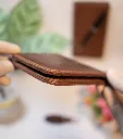 Website Pic-55-V2 Classic-Side View- Brown Leather and Orange Thread (1600 x 1800 px) (1).webp